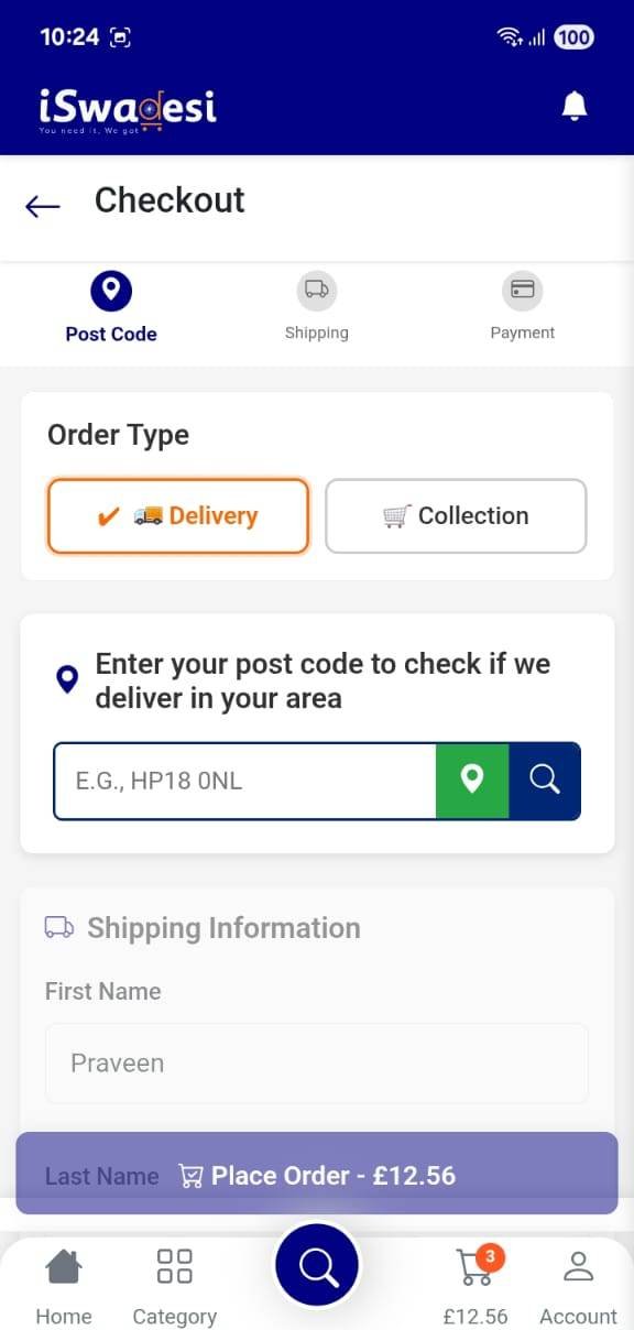 Checkout